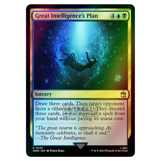 Magic The Gathering - Universes Beyond - Doctor Who - Great Intelligence's Plan - 0133 (Foil)