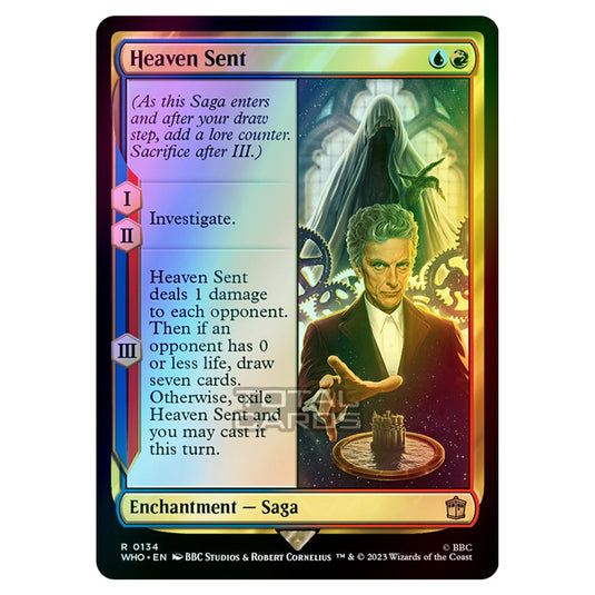 Magic The Gathering - Universes Beyond - Doctor Who - Heaven Sent - 0134 (Foil)