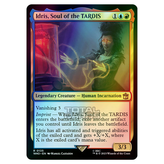 Magic The Gathering - Universes Beyond - Doctor Who - Idris, Soul of the TARDIS - 0135 (Foil)