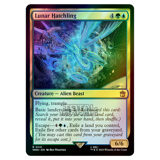 Magic The Gathering - Universes Beyond - Doctor Who - Lunar Hatchling - 0141 (Foil)