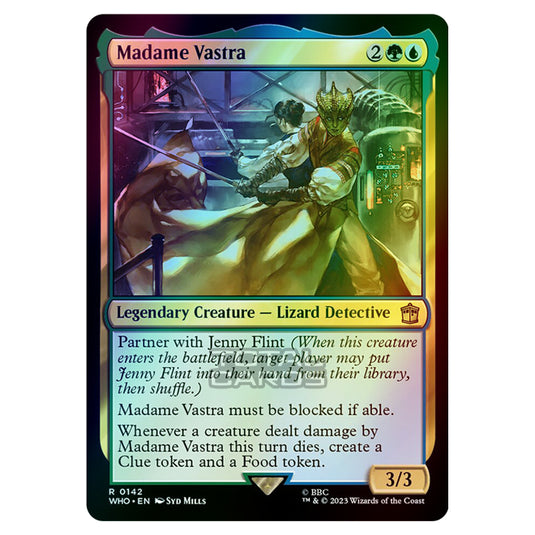 Magic The Gathering - Universes Beyond - Doctor Who - Madame Vastra - 0142 (Foil)