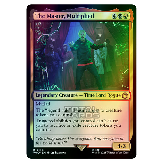 Magic The Gathering - Universes Beyond - Doctor Who - The Master, Multiplied - 0146 (Foil)