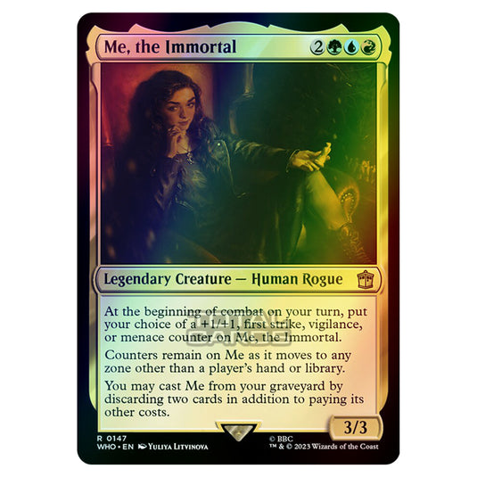 Magic The Gathering - Universes Beyond - Doctor Who - Me, the Immortal - 0147 (Foil)