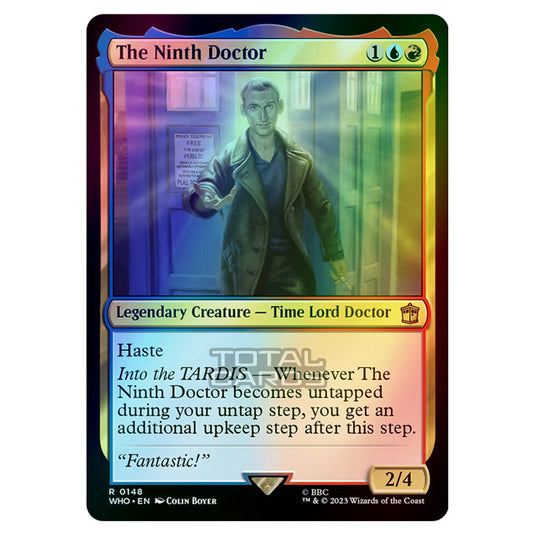 Magic The Gathering - Universes Beyond - Doctor Who - The Ninth Doctor - 0148 (Foil)