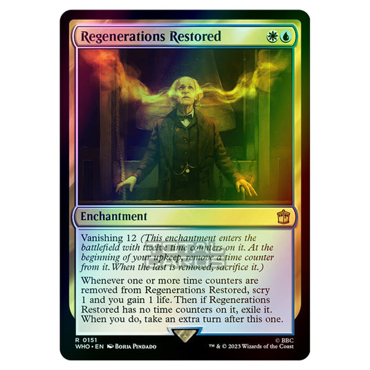 Magic The Gathering - Universes Beyond - Doctor Who - Regenerations Restored - 0151 (Foil)