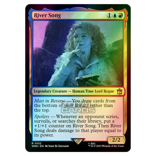 Magic The Gathering - Universes Beyond - Doctor Who - River Song - 0152 (Foil)