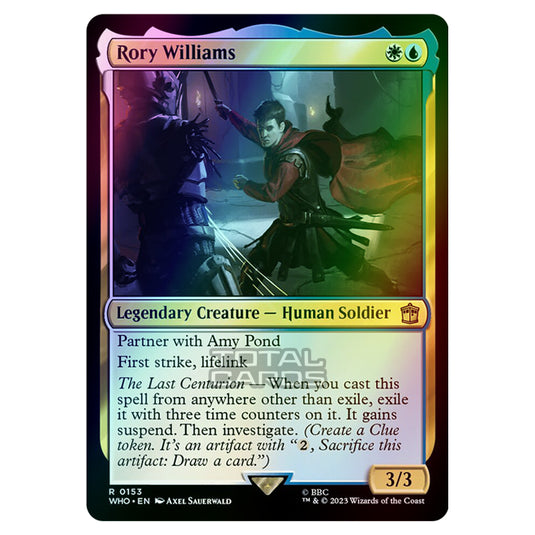 Magic The Gathering - Universes Beyond - Doctor Who - Rory Williams - 0153 (Foil)