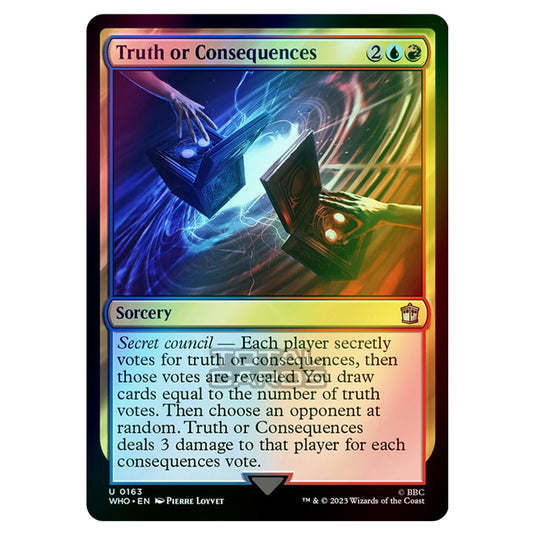 Magic The Gathering - Universes Beyond - Doctor Who - Truth or Consequences - 0163 (Foil)