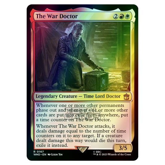 Magic The Gathering - Universes Beyond - Doctor Who - The War Doctor - 0167 (Foil)