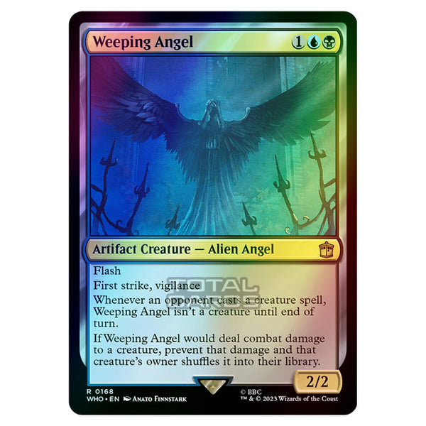 Magic The Gathering - Universes Beyond - Doctor Who - Weeping Angel -