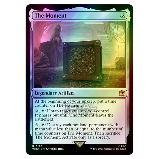 Magic The Gathering - Universes Beyond - Doctor Who - The Moment - 0180 (Foil)