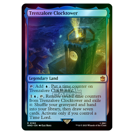 Magic The Gathering - Universes Beyond - Doctor Who - Trenzalore Clocktower - 0190 (Foil)