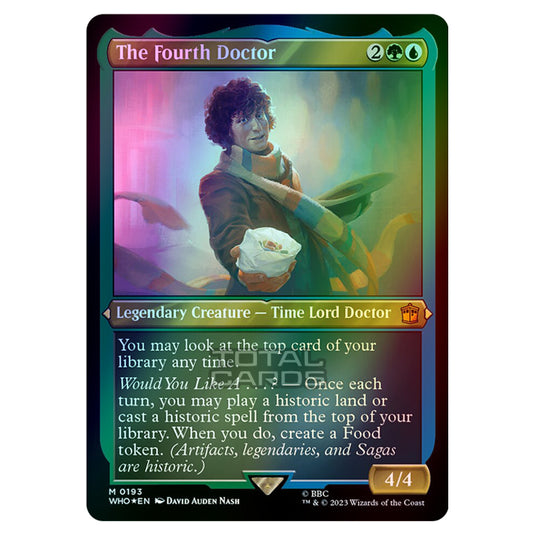 Magic The Gathering - Universes Beyond - Doctor Who - The Fourth Doctor (Display Commander) - 0193 (Foil)