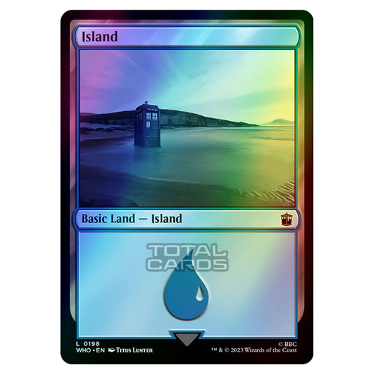 Magic The Gathering - Universes Beyond - Doctor Who - Island - 0198 (Foil)