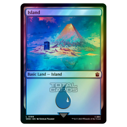 Magic The Gathering - Universes Beyond - Doctor Who - Island - 0199 (Foil)