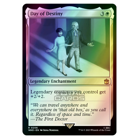 Magic The Gathering - Universes Beyond - Doctor Who - Day of Destiny - 0206 (Foil)