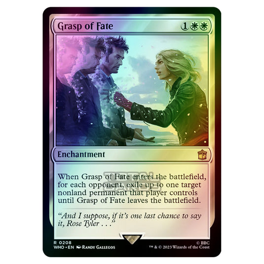 Magic The Gathering - Universes Beyond - Doctor Who - Grasp of Fate - 0208 (Foil)