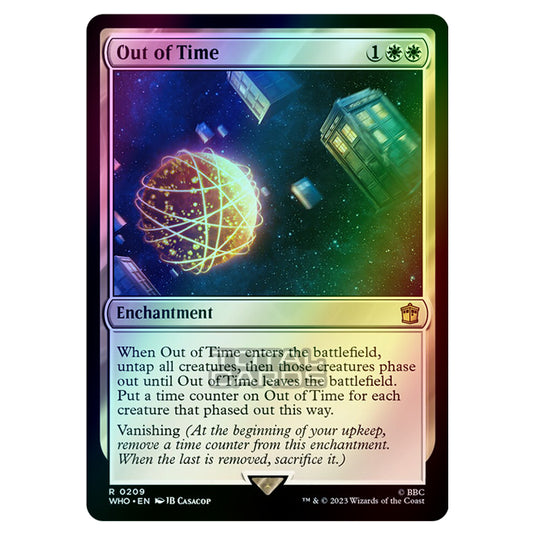 Magic The Gathering - Universes Beyond - Doctor Who - Out of Time - 0209 (Foil)