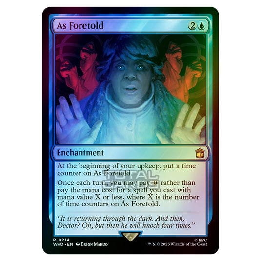 Magic The Gathering - Universes Beyond - Doctor Who - As Foretold - 0214 (Foil)