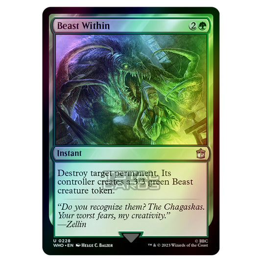 Magic The Gathering - Universes Beyond - Doctor Who - Beast Within - 0228 (Foil)