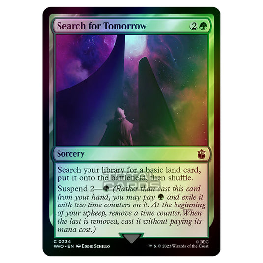 Magic The Gathering - Universes Beyond - Doctor Who - Search for Tomorrow - 0234 (Foil)