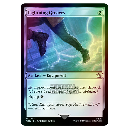 Magic The Gathering - Universes Beyond - Doctor Who - Lightning Greaves - 0243 (Foil)