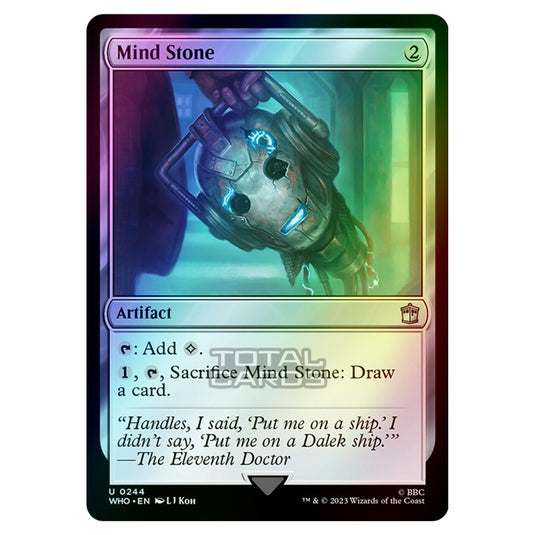 Magic The Gathering - Universes Beyond - Doctor Who - Mind Stone - 0244 (Foil)