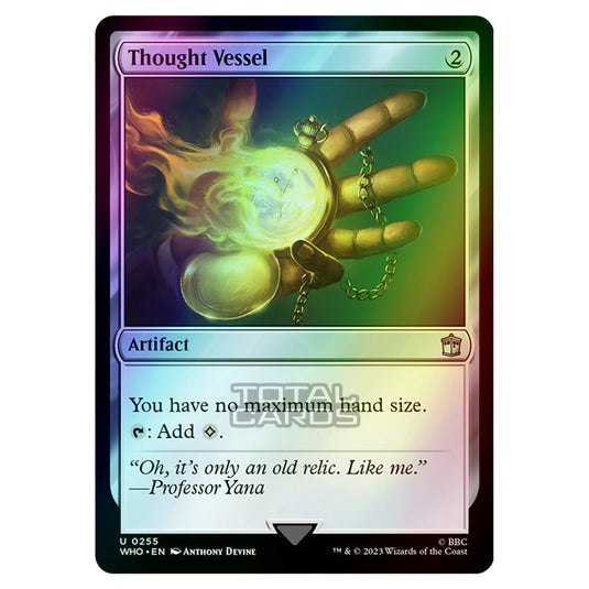 Magic The Gathering - Universes Beyond - Doctor Who - Thought Vessel - 0255 (Foil)