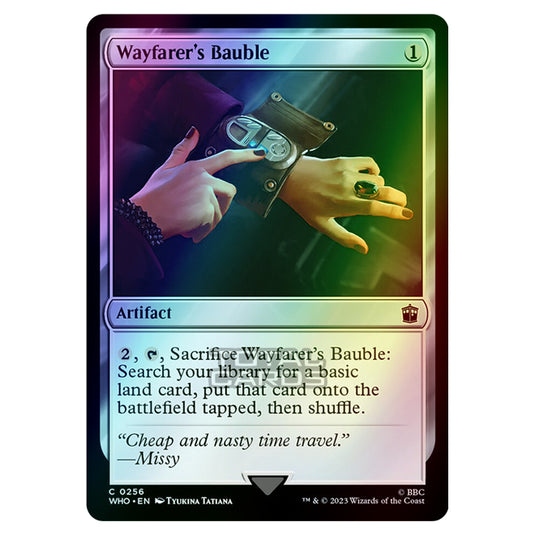 Magic The Gathering - Universes Beyond - Doctor Who - Wayfarer's Bauble - 0256 (Foil)