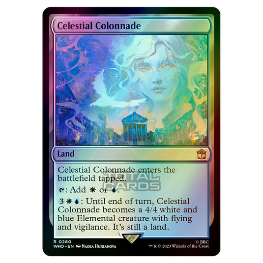 Magic The Gathering - Universes Beyond - Doctor Who - Celestial Colonnade - 0260 (Foil)