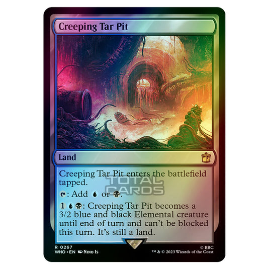 Magic The Gathering - Universes Beyond - Doctor Who - Creeping Tar Pit - 0267 (Foil)