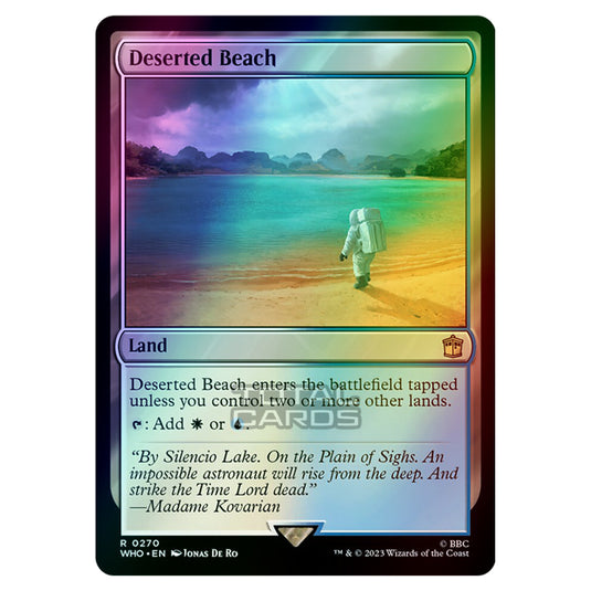 Magic The Gathering - Universes Beyond - Doctor Who - Deserted Beach - 0270 (Foil)