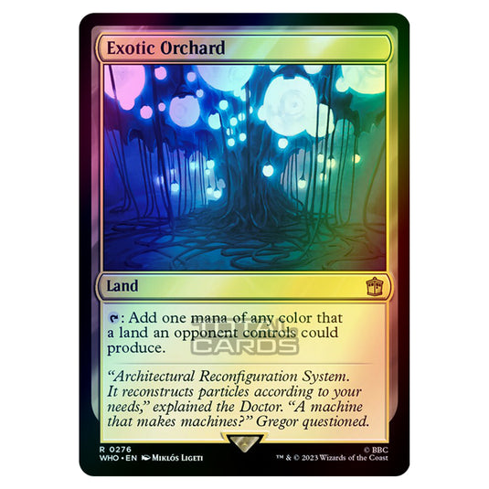 Magic The Gathering - Universes Beyond - Doctor Who - Exotic Orchard - 0276 (Foil)