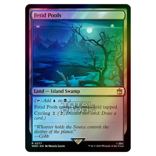 Magic The Gathering - Universes Beyond - Doctor Who - Fetid Pools - 0277 (Foil)