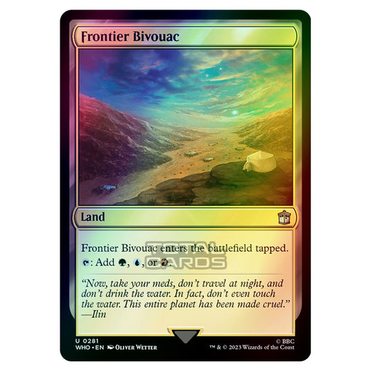 Magic The Gathering - Universes Beyond - Doctor Who - Frontier Bivouac - 0281 (Foil)