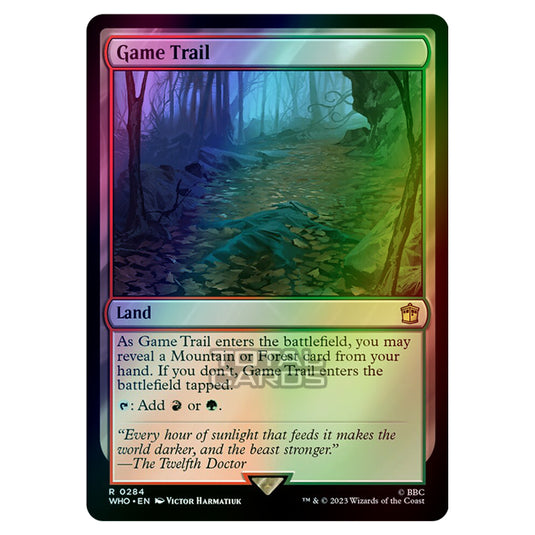 Magic The Gathering - Universes Beyond - Doctor Who - Game Trail - 0284 (Foil)