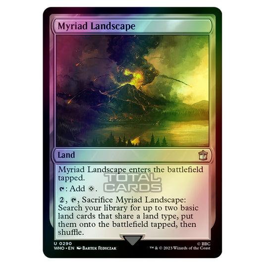 Magic The Gathering - Universes Beyond - Doctor Who - Myriad Landscape - 0290 (Foil)