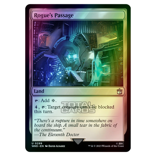 Magic The Gathering - Universes Beyond - Doctor Who - Rogue's Passage - 0299 (Foil)