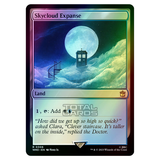 Magic The Gathering - Universes Beyond - Doctor Who - Skycloud Expanse - 0306 (Foil)