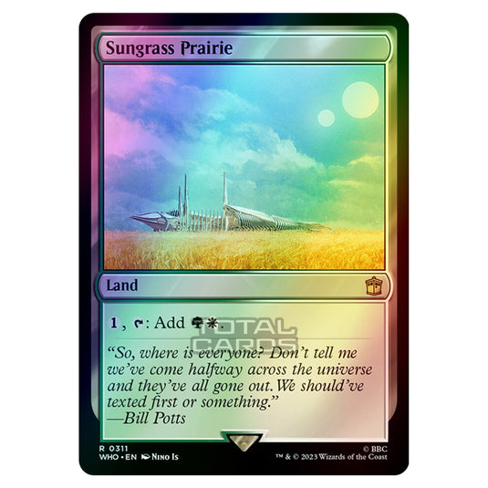 Magic The Gathering - Universes Beyond - Doctor Who - Sungrass Prairie - 0311 (Foil)