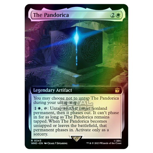 Magic The Gathering - Universes Beyond - Doctor Who - The Pandorica (Extended Art) - 0343 (Foil)