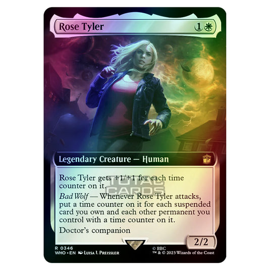 Magic The Gathering - Universes Beyond - Doctor Who - Rose Tyler (Extended Art) - 0346 (Foil)