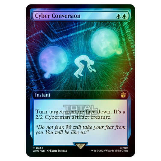 Magic The Gathering - Universes Beyond - Doctor Who - Cyber Conversion (Extended Art) - 0355 (Foil)