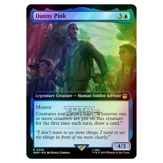 Magic The Gathering - Universes Beyond - Doctor Who - Danny Pink (Extended Art) - 0356 (Foil)