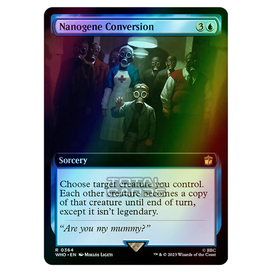 Magic The Gathering - Universes Beyond - Doctor Who - Nanogene Conversion (Extended Art) - 0364 (Foil)