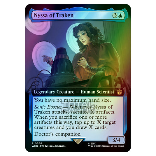 Magic The Gathering - Universes Beyond - Doctor Who - Nyssa of Traken (Extended Art) - 0366 (Foil)