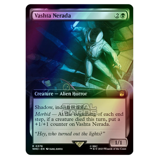 Magic The Gathering - Universes Beyond - Doctor Who - Vashta Nerada (Extended Art) - 0376 (Foil)