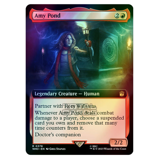 Magic The Gathering - Universes Beyond - Doctor Who - Amy Pond (Extended Art) - 0378 (Foil)