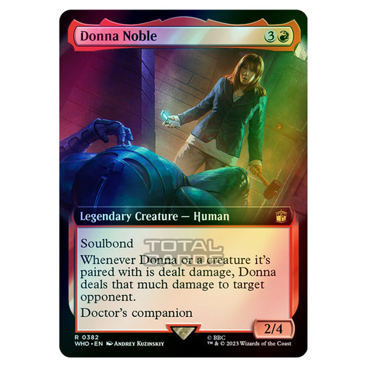 Magic The Gathering - Universes Beyond - Doctor Who - Donna Noble (Extended Art) - 0382 (Foil)