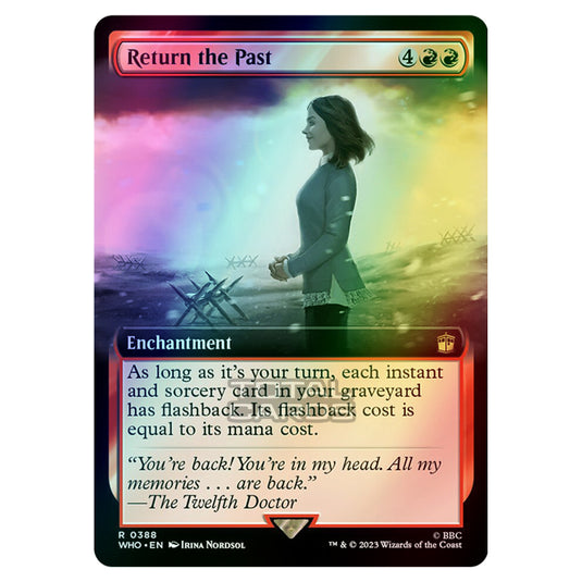 Magic The Gathering - Universes Beyond - Doctor Who - Return the Past (Extended Art) - 0388 (Foil)